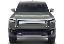 Auto Ventshade AVS - Auto VentShade 622210 Aeroskin Hood Protector Chrome for 2022-25 Rivian R1T - Image 2