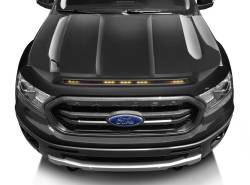 Auto Ventshade AVS - Auto VentShade 753166-G1 Hood Protector Shadow Black for 2019-2022 Ford Ranger - Image 1