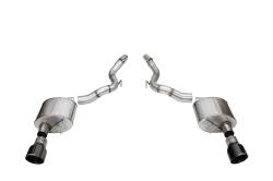 Corsa Performance - Corsa Performance 21272BLK Sport Axle-Back Exhaust System for 24 Ford Mustang - Image 1