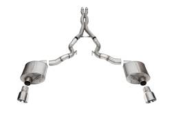 Corsa Performance - Corsa Performance 21274 Sport Cat-Back Exhaust System for 24 Ford Mustang - Image 1