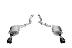 Corsa Performance - Corsa Performance 21276BLK Touring Axle-Back Exhaust System for 24 Ford Mustang - Image 1