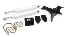 Rough Country Suspension Systems - Rough Country 8749130WS OEM Dual Steering Stabilizer 2"-8" Lift Super Duty 4WD - Image 1