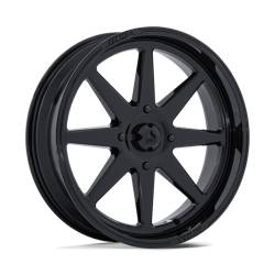 MSA Offroad Wheels - MSA Wheels M54 SPARK UTV 22x7 4x137 0mm Gloss Black MA054BX22704800 - Image 1