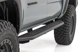 Rough Country Suspension Systems - Rough Country OV2 Running Boards-Black for 16-23 Tacoma Crew 14012 - Image 2