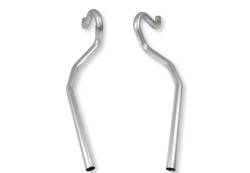 Flowmaster - Flowmaster 15817 Prebent Exhaust Tailpipe Kit 2.5" Rear Exit PAIR Aluminized - Image 2