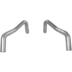 Flowmaster - Flowmaster 15822 Prebent Exhaust Tailpipe Kit 3.0" Dump Exit PAIR Aluminized - Image 2