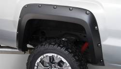 Bushwacker - Bushwacker Pocket Style Front/Rear Fender Flares Black GMC Sierra 40967-02 - Image 2