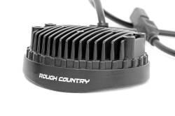 Rough Country Suspension Systems - Rough Country Chrome Series 4" LED Round Light Pods-Spot 70804 - Image 2