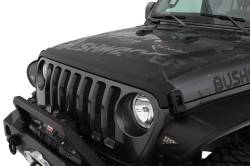 Bushwacker Trail Armor Hood Stone Guard Black for Jeep JL/JT 14093