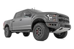 Rough Country Suspension Systems - Rough Country HD2 Running Boards Black 15-24 F150/Super Duty Crew SRB151791A - Image 2
