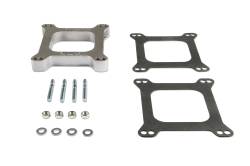 Mr Gasket - Mr Gasket 6005 Aluminum Carburetor Spacer Kit 1" Open Center Race Only - Image 1