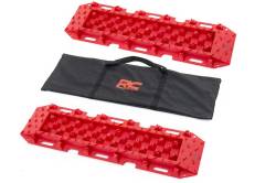 Rough Country Suspension Systems - Rough Country Heavy Duty Off Road Traction Boards Pair Red 10590 - Image 3