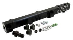 AEM Electronics - AEM 25-104BK High Volume Fuel Rail Black 1992-2001 Honda Prelude - Image 7