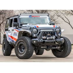 ARIES - Aries Offroad 1500202 Tubular Fender Flare Front for Wrangler JK - Image 2