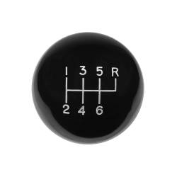 Hurst - Hurst 1630140 Classic 5-Speed Shift Knob Upper Right Reverse Black 3/8-16 - Image 1