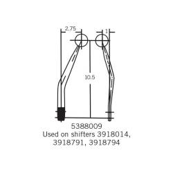 Hurst - Hurst 5388009 Competition Plus Replacement Stick Flat Chrome - Image 6