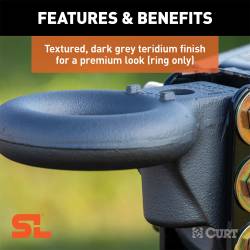 CURT - CURT 48641 SecureLatch Lunette Ring - Image 2