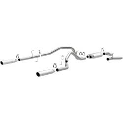 MagnaFlow Exhaust Products - MagnaFlow 16520 Street Series Stainless Cat-Back System for Ford/Lincoln - Image 1