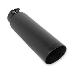 Flowmaster - Flowmaster 15397B Exhaust Pipe Tip Angle Cut Stainless Steel Black - Image 5