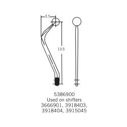 Hurst - Hurst 3666901 MasterShift 3-Speed Manual Shifter 66-77 Ford Bronco 289/302 - Image 3