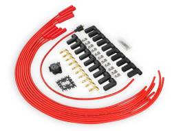 ACCEL - ACCEL 5040R Super Stock Spark Plug Wire Set 8mm Red w/Red Straight Boots - Image 4