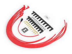 ACCEL - ACCEL 4041R Universal Super Stock Spark Plug Wire Set 90-DEG Boots 8mm Red - Image 4