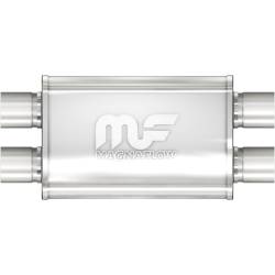 MagnaFlow 11386 Straight-Through Muffler 2.5" Dual/Dual 4x14x9 Body