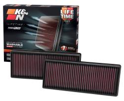 K&N - K&N 33-2474 Drop-In Replacement Air Filter - Image 2