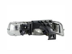 Anzo USA - Anzo USA Chrome Crystal Headlight Set Silverado/Suburban/Tahoe 111011 - Image 2