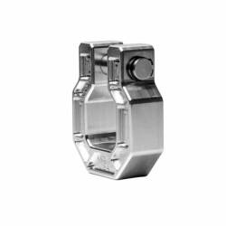 Royal Hooks - Royal Hooks Royal Show Shackle D-Ring Hook Raw Aluminum Pair RHO-12017-RW-2 - Image 2