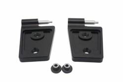 Royal Hooks - Royal Hooks Billet Aluminum Hood Hinges Black for Jeep Wrangler JK RHO-12013-BK - Image 1