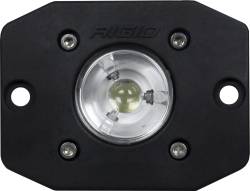 Rigid Industries - Rigid Industries 20621 Ignite Flood LED Light Flush Mount Black Housing Single - Image 2