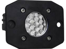 Rigid Industries - Rigid Industries 20631 Ignite Diffused LED Light Flush Mount Black Single - Image 1