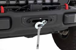 Rough Country Suspension Systems - Rough Country Front Winch Mount for OEM Steel Bumper for Wrangler JL 10652 - Image 1