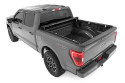 Rough Country Suspension Systems - Rough Country 42220550 Soft Roll-up Vinyl Tonneau Cover 15-25 Ford F150 5.5' - Image 5