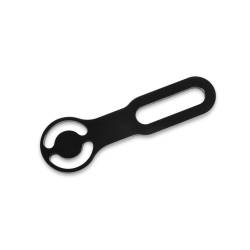 NOS/Nitrous Oxide System - NOS 16511NOS Extended Fuel Solenoid Bracket Black or 1" Diameter Solenoids - Image 1