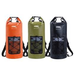 3D MAXpider - 3D MAXpider 6117-AG-10L Roll-Top Dry Bag Backpack - Image 5