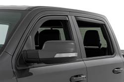Rough Country Suspension Systems - Rough Country 841924 In-Channel Smoke Window Rain Guards for 19-24 Ram Crew - Image 2