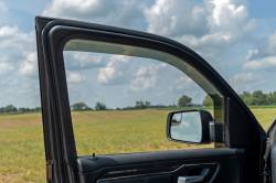 Rough Country Suspension Systems - Rough Country 841924 In-Channel Smoke Window Rain Guards for 19-24 Ram Crew - Image 5