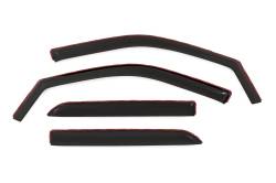 Rough Country Suspension Systems - Rough Country In-Channel Smoke Window Rain Guards for 09-18 Ram Crew 840924 - Image 3