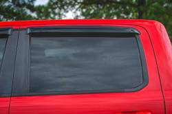 Rough Country Suspension Systems - Rough Country 941924 Smoke Rain Guard Window Deflectors for 19-26 Ram Crew - Image 6