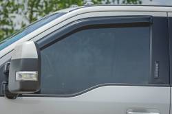 Rough Country Suspension Systems - Rough Country Smoke Rain Guard Window Deflectors F150/Super Duty 931524 - Image 4