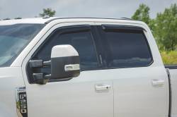 Rough Country Suspension Systems - Rough Country Smoke Rain Guard Window Deflectors F150/Super Duty 931524 - Image 6