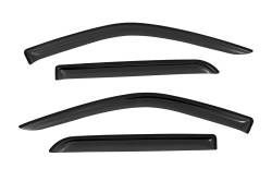Rough Country Suspension Systems - Rough Country Smoke Rain Guard Window Deflectors for 09-18 Ram Crew 942924 - Image 3