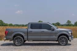 Rough Country Suspension Systems - Rough Country BA2 Side Step Bars Ford F150/Super Duty Crew 41010A - Image 5