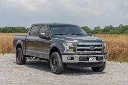Rough Country Suspension Systems - Rough Country BA2 Side Step Bars Ford F150/Super Duty Crew 41010A - Image 6