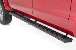 Rough Country Suspension Systems - Rough Country BA2 Side Step Bars, 99-16 Ford Super Duty Crew 41011A - Image 1