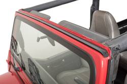 MasterTop - MasterTop 14700101 Windshield Channel Black for 76-81 Jeep CJ 95-87 Wrangler YJ - Image 1