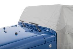 MasterTop - MasterTop 11110409 Full Door Cab Cover Gray Denim for 07-18 Jeep Wrangler JK 4DR - Image 3