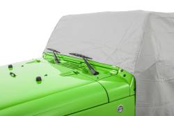 MasterTop - MasterTop 11110309 Full Door Cab Cover Gray Denim for 07-18 Jeep Wrangler JK 2DR - Image 3